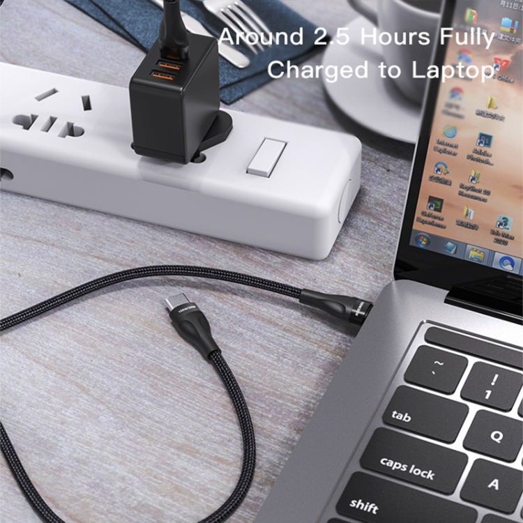 Yesido CA88 2合1 Type-C轉Type-C充電線, 線長: 1.4米