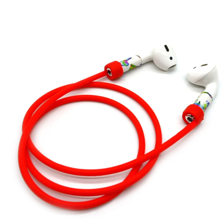 適用於蘋果AirPods 1/2代通用無線耳機保護套套裝 防丟繩+耳機套+掛扣+耳塞套