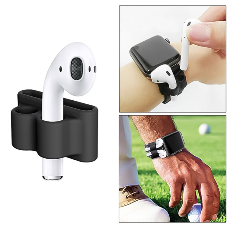 適用於蘋果AirPods 1/2代通用無線耳機保護套套裝 防丟繩+耳機套+掛扣+耳塞套