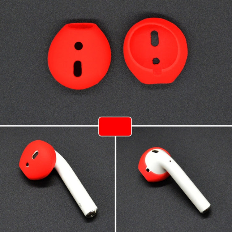 適用於蘋果AirPods/EarPods耳機保護套 硅膠耳帽 一對賣