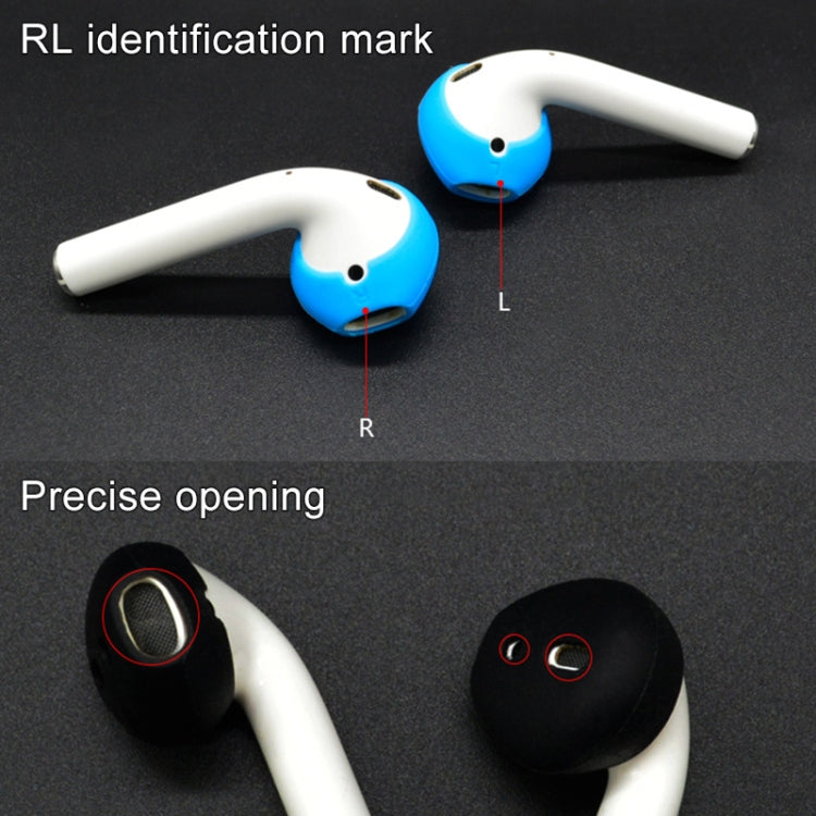 適用於蘋果AirPods/EarPods耳機保護套 硅膠耳帽 一對賣