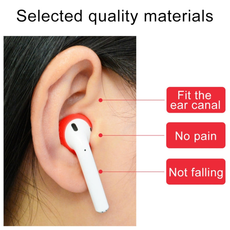 適用於蘋果AirPods/EarPods耳機保護套 硅膠耳帽 一對賣