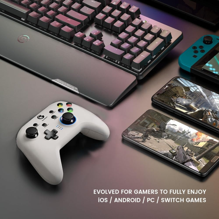 GameSir 蓋世小雞T4 Pro 2.4G無線版遊戲手柄 適用於PC/Switch/iOS/安卓 帶接收器