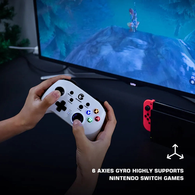 GameSir 蓋世小雞T4 Pro 2.4G無線版遊戲手柄 適用於PC/Switch/iOS/安卓 帶接收器