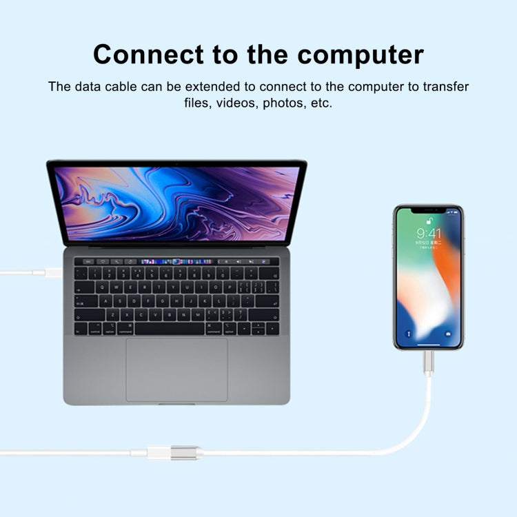 5V 2A 8 Pin母頭轉8 Pin公頭 編織電源延長線，線長：1m