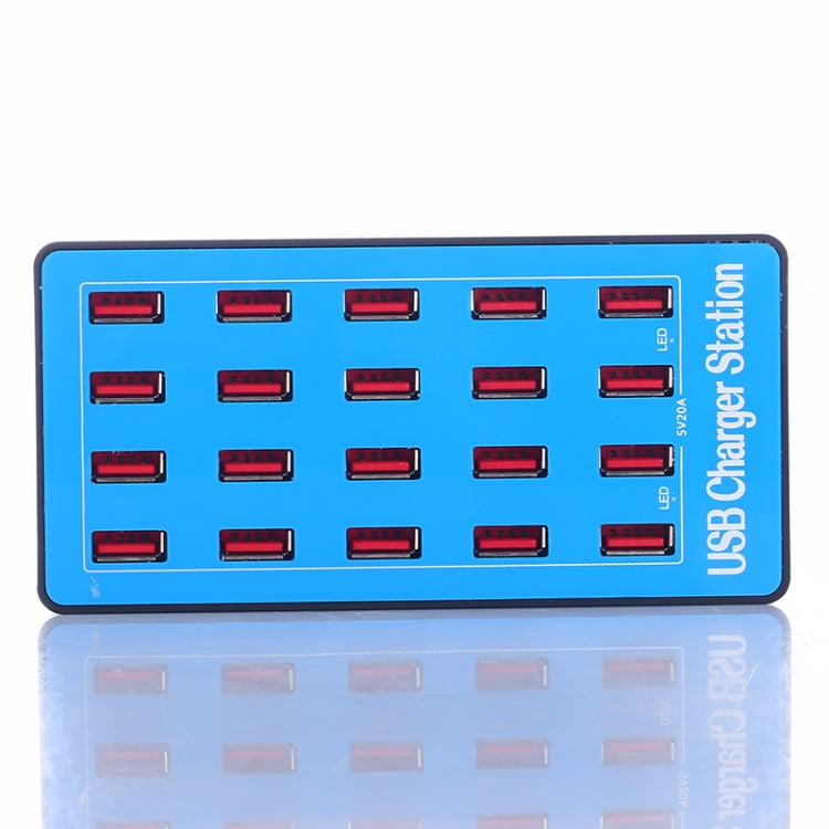 100W 20合一 多功能智能USB充電器