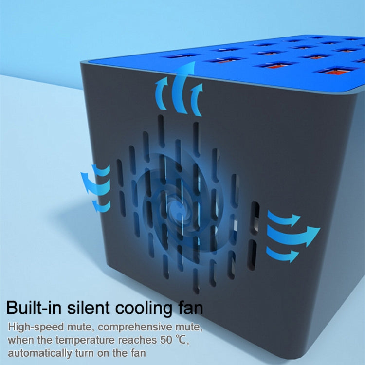 100W 20合一 多功能智能USB充電器