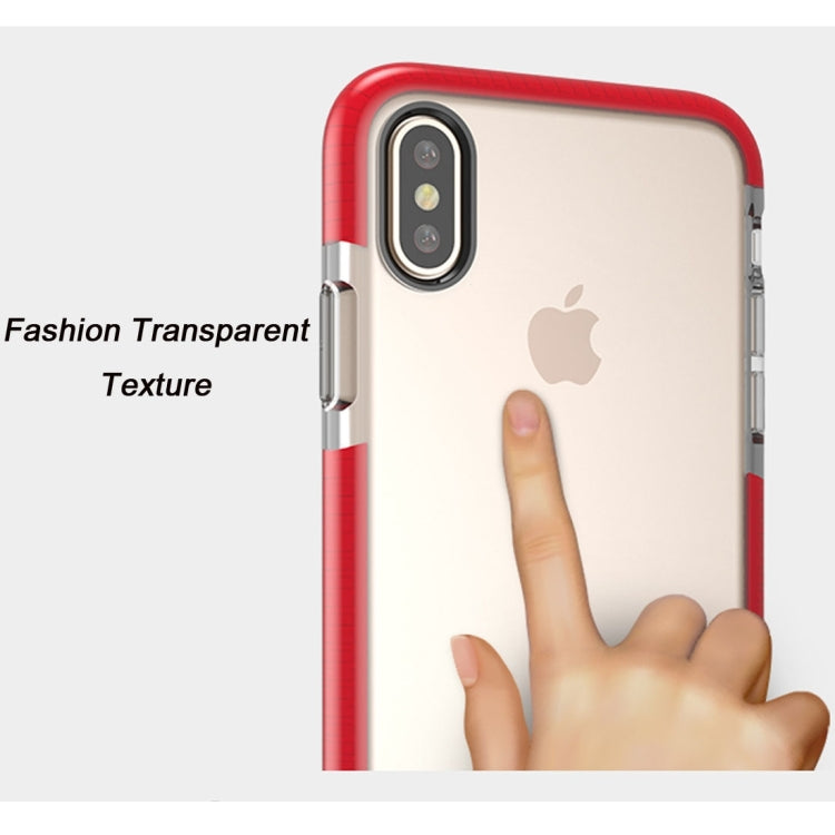 適用於蘋果iPhone X / XS 時尚高透明紋理防撞TPU保護殼