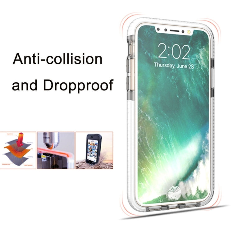 適用於蘋果iPhone X / XS 時尚高透明紋理防撞TPU保護殼