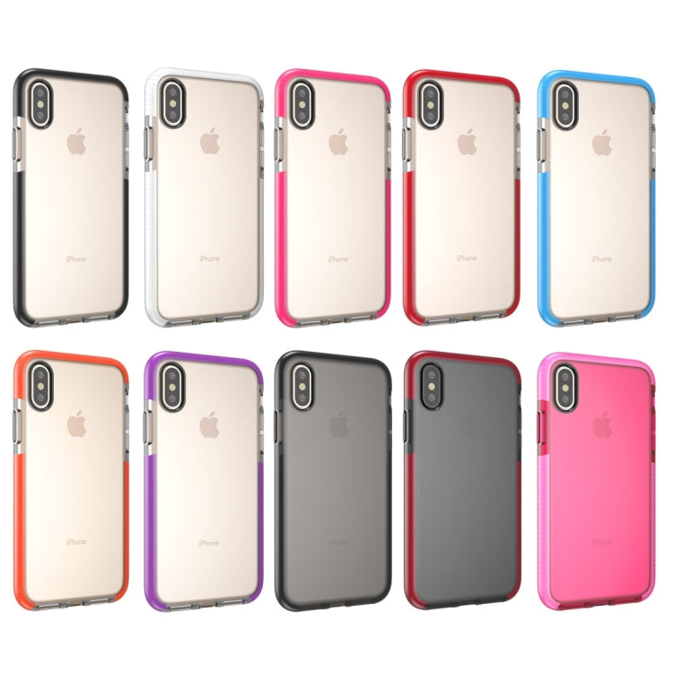 適用於蘋果iPhone X / XS 時尚高透明紋理防撞TPU保護殼