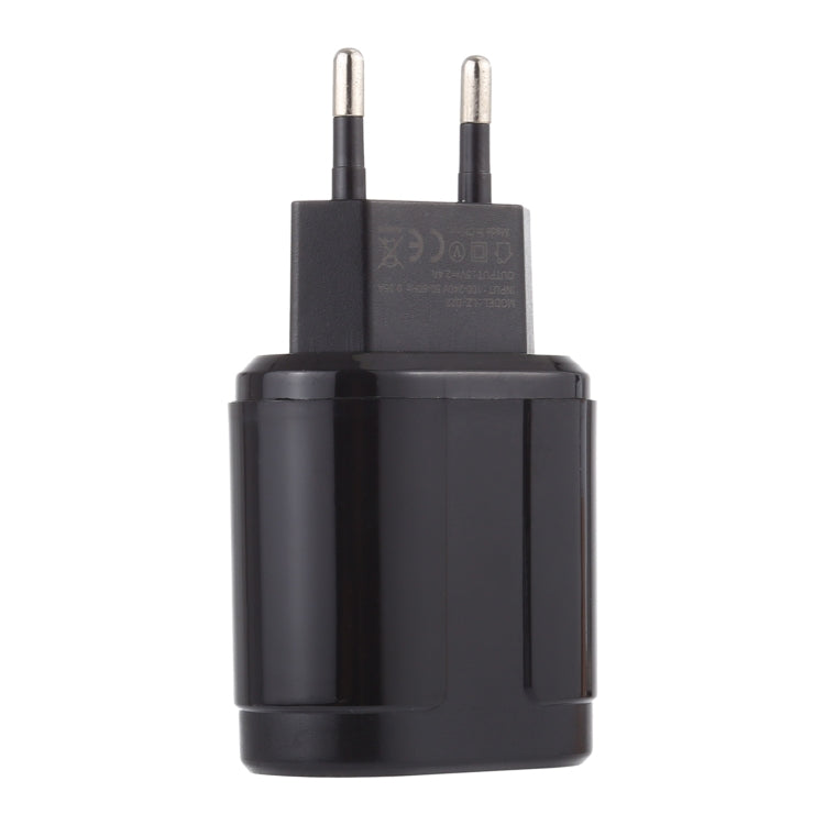 LZ-022 5V 2.4A 雙USB接口旅行充，歐規