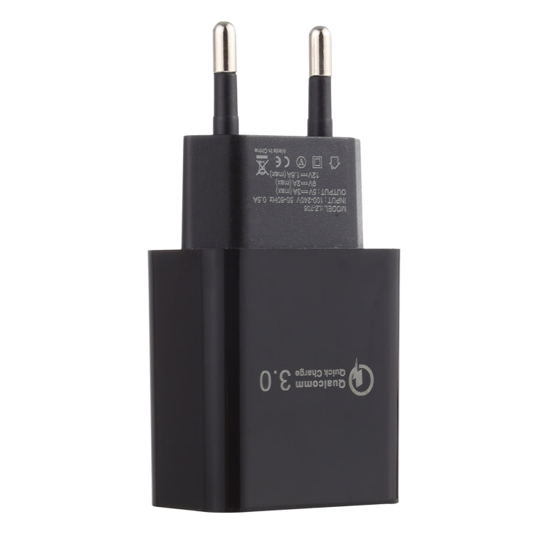 LZ-706 QC3.0 單個USB接口旅行充，歐規