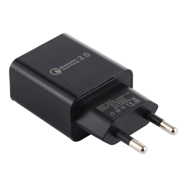 LZ-706 QC3.0 單個USB接口旅行充，歐規