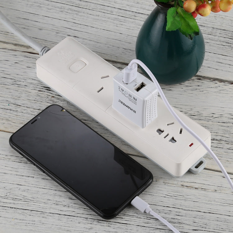 2A USB公頭轉8 Pin公頭接口 注塑充電線，長度：1.5m