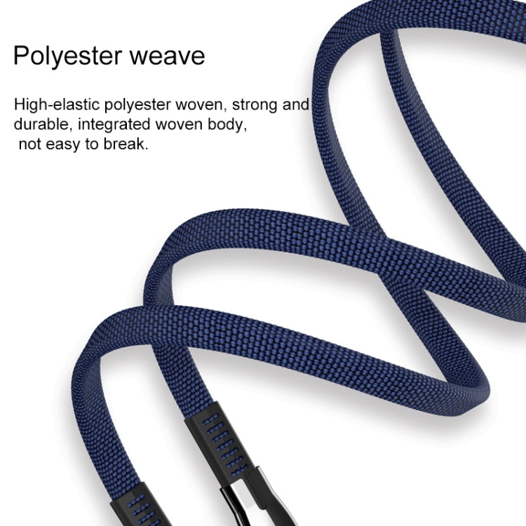 WK WDC-107i 2.4A USB轉8 Pin 聖士鋅合金數據線 線長: 1m