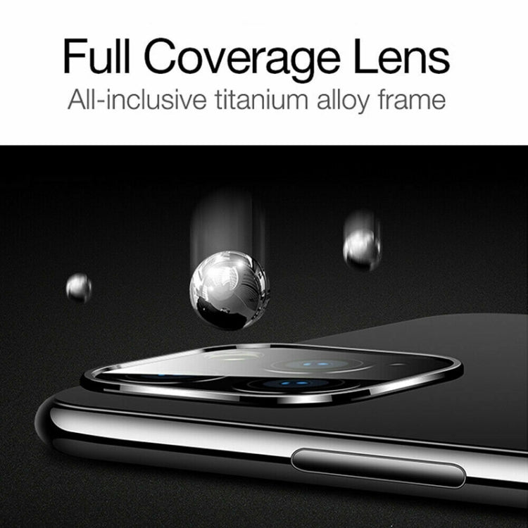 適用於iPhone 11 Pro / 11 Pro Max 鈦合金鋼化玻璃鏡頭保護膜