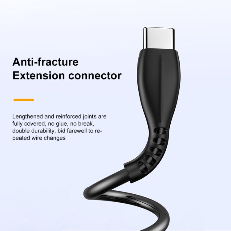 awei CL-115T 1米 2.4A USB 轉 Type-C 充電線