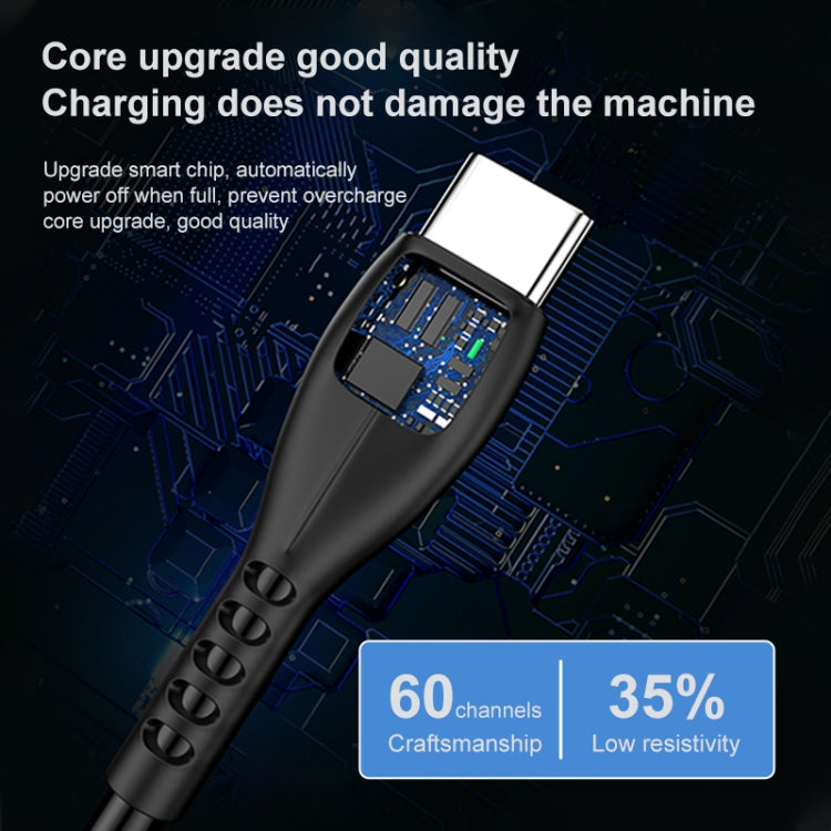 awei CL-115T 1米 2.4A USB 轉 Type-C 充電線