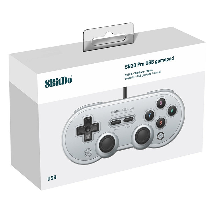 八位堂 SN30 PRO USB有線遊戲手柄操縱桿 適用於Swith / Steam / PC