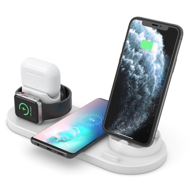 HQ-UD15-升級款6合1無線充電器適用於iPhone，Apple Watch，AirPods和其他安卓手機