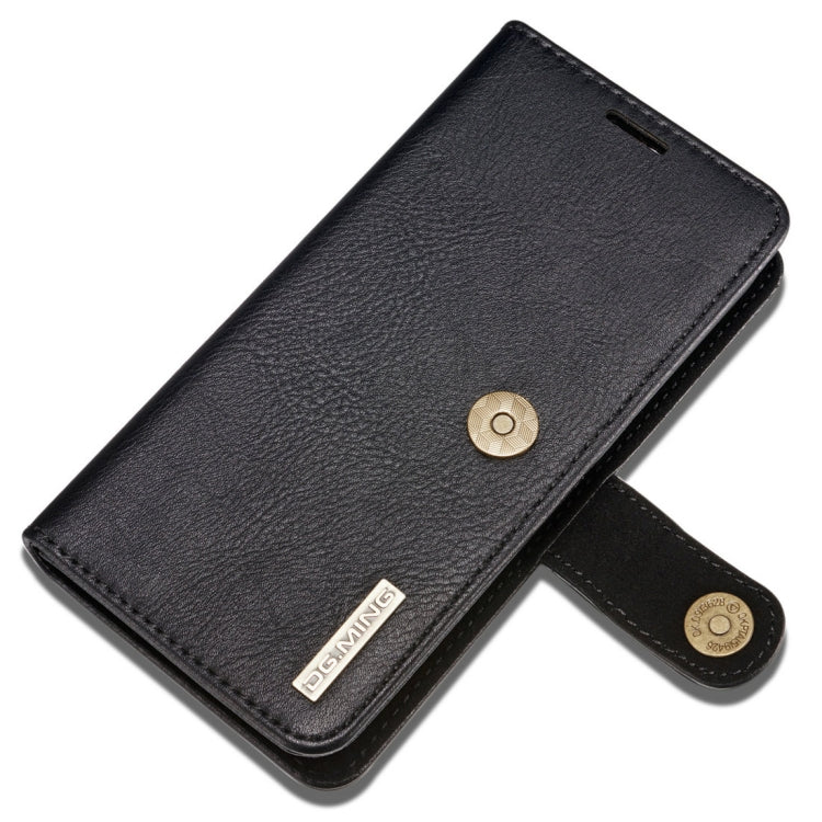 DG.MING 適用於iPhone 8 Plus & 適用於iPhone 7 Plus 兩折牛皮款左右開可拆分磁吸皮套 帶支架&卡槽&錢包, iPhone 8P & 7P