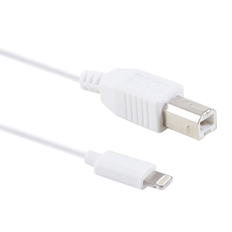 8Pin 轉 Type-B方口鋼琴/电子琴線MIDI線 線長1米 支持iOS 11.4系統