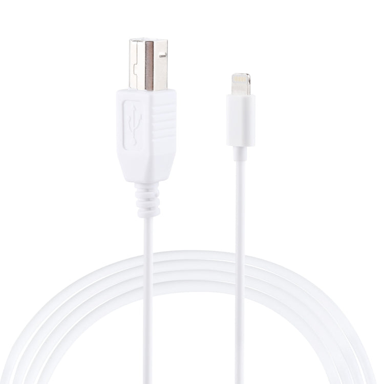 8Pin 轉 Type-B方口鋼琴/电子琴線MIDI線 線長1米 支持iOS 11.4系統