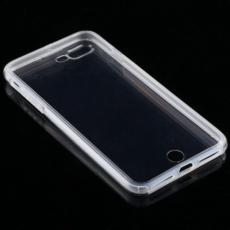 適用於iPhone 8 Plus & 7 Plus 5.5英寸 0.75毫米雙面超薄PC+TPU透明保護殼