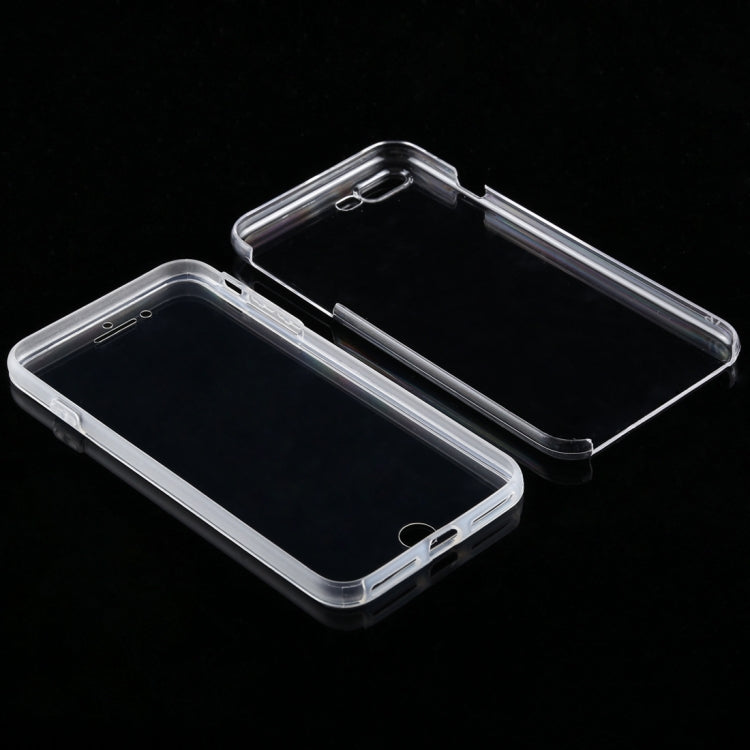 適用於iPhone 8 Plus & 7 Plus 5.5英寸 0.75毫米雙面超薄PC+TPU透明保護殼