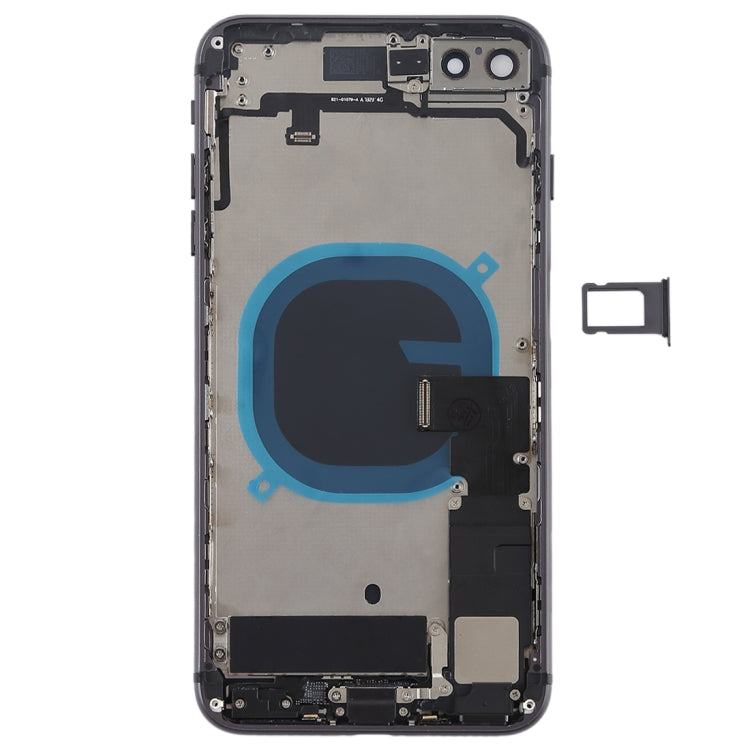 適用於iPhone 8 Plus 替換后蓋總成 帶邊鍵&震動器&喇叭&開機音量排線&卡托