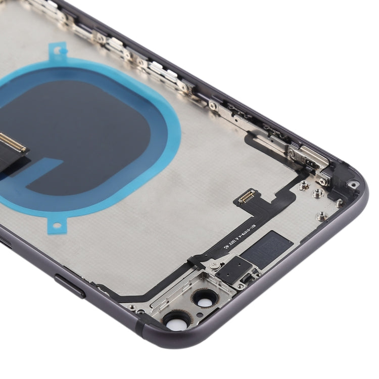 適用於iPhone 8 Plus 替換后蓋總成 帶邊鍵&震動器&喇叭&開機音量排線&卡托