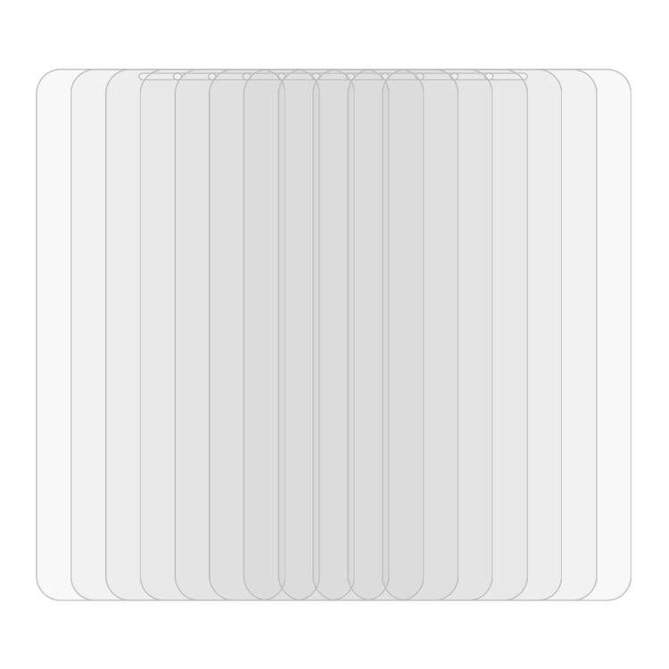 適用於iPhone 11 / XR 10個裝 0.26mm 9H 2.5D弧邊鋼化玻璃膜