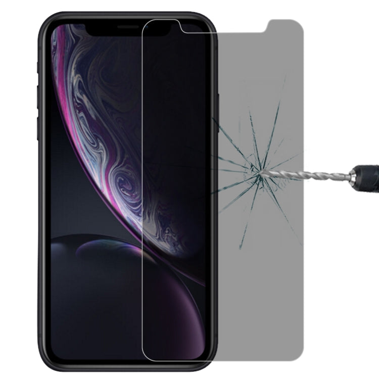 適用於iPhone 11 / XR  6.1英寸 9H 3D弧邊 防偷窺非全屏鋼化玻璃膜