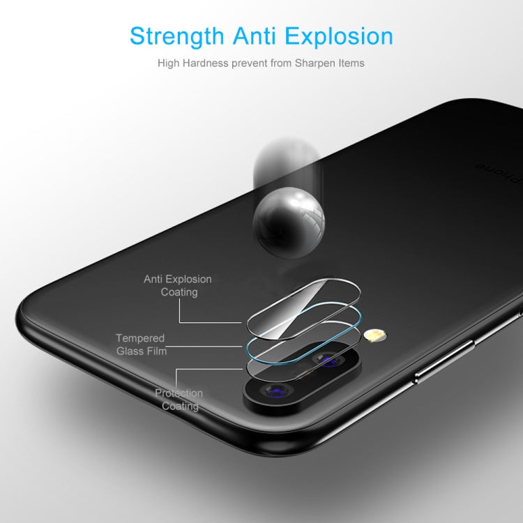適用於iPhone 8 Plus & 7 Plus 后攝像頭保護膜 0.2mm 9H 2.5D 弧邊鋼化玻璃保護膜