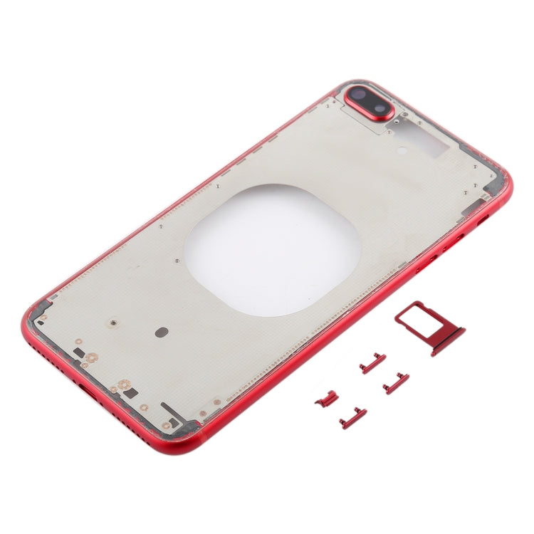 適用於iPhone 8 Plus 透明后蓋帶相圈&邊鍵&卡托