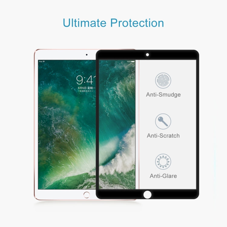 適用於蘋果iPad Pro 10.5 inch & iPad Air 2019 9H硬度10D弧邊鋼化玻璃膜