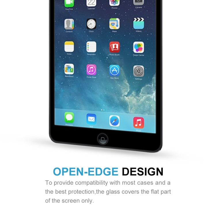 適用於蘋果iPad Mini 3 & 2 7.9 inch 9H硬度11D弧邊鋼化玻璃膜