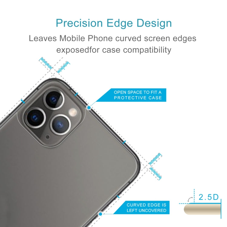 適用於 iPhone 11 Pro 9H 2.5D 半屏透明手機鋼化膜后膜