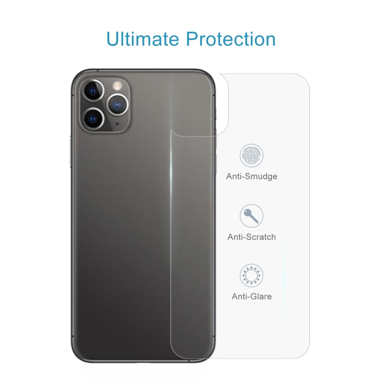 適用於 iPhone 11 Pro 9H 2.5D 半屏透明手機鋼化膜后膜