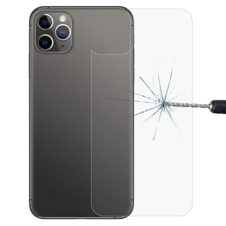 適用於 iPhone 11 Pro Max 9H 2.5D 半屏透明手機鋼化膜后膜