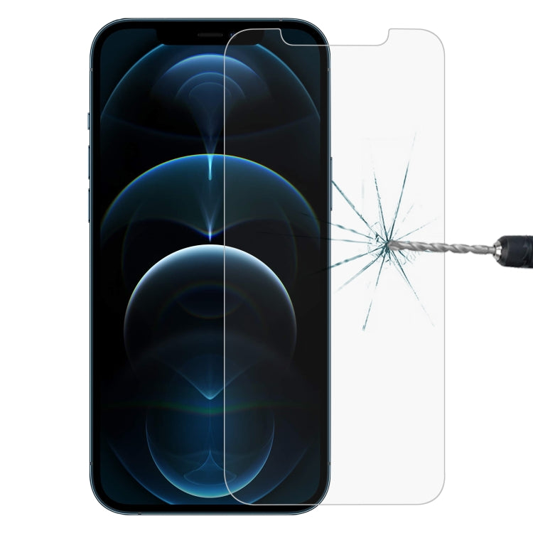 適用於 iPhone 12 Pro Max 0.26mm 9H 2.5D 半屏鋼化玻璃保護膜, For iPhone 12 Pro Max