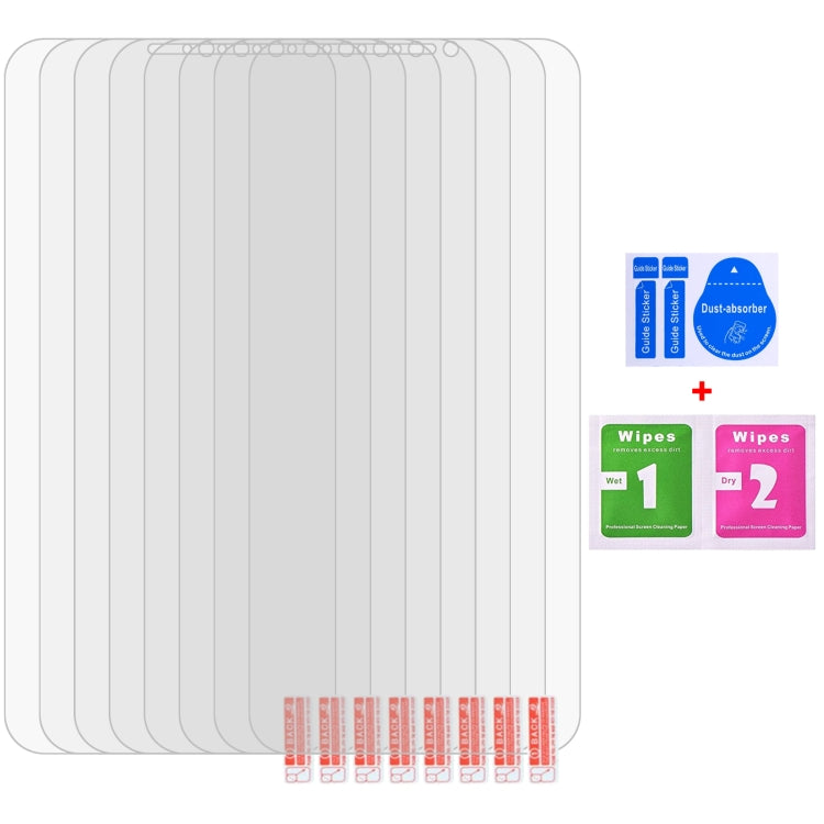 適用於 iPhone 12 Pro Max 10pcs 0.26mm 9H 2.5D 半屏鋼化玻璃保護膜