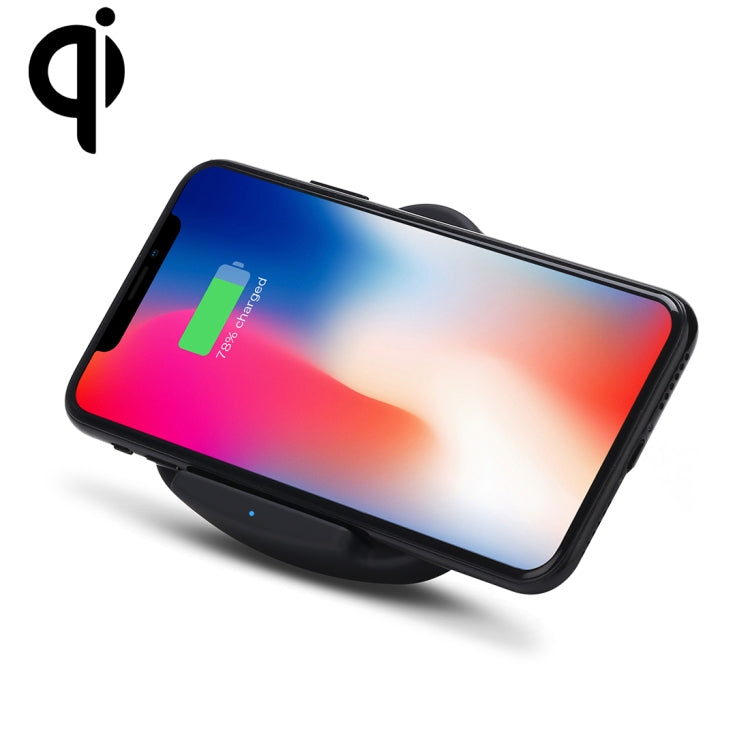 QK11 10W ABS+PC 可橫可立無線充