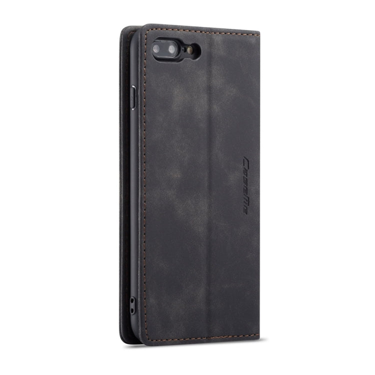 CaseMe-013 適用於iPhone 7 Plus / 8 Plus 多功能復古磨砂左右開皮套，帶支架&卡槽&錢包