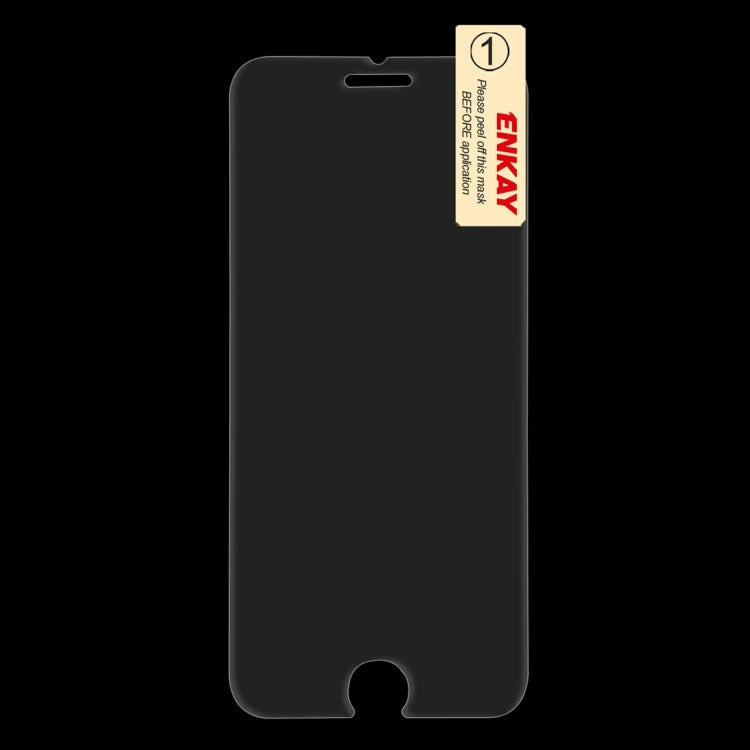 恩凱 適用於iPhone 8 Plus & 7 Plus 0.26mm 9H表面硬度 2.5D弧邊鋼化玻璃保護膜