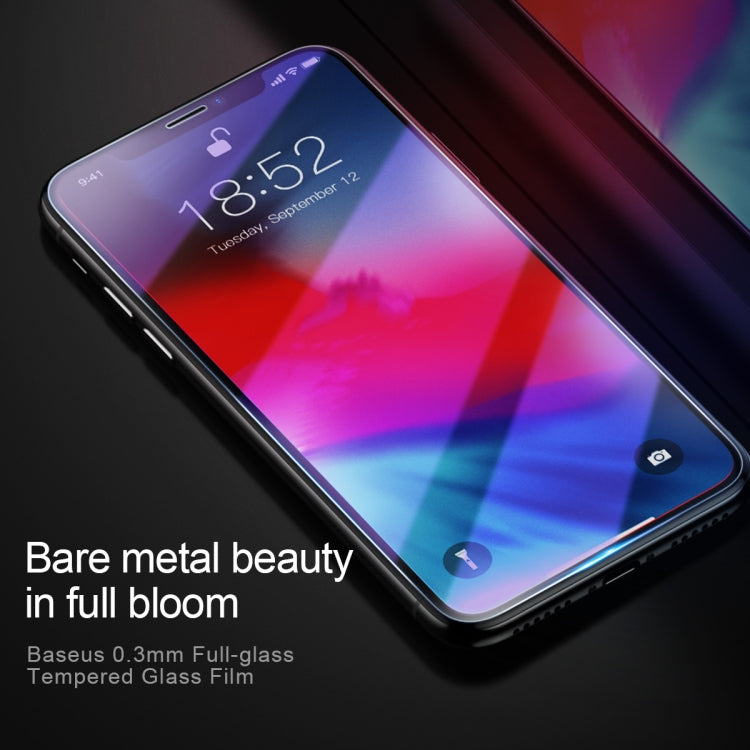 倍思 適用於iPhone 11 Pro Max / XS Max 0.3mm 全玻璃防藍光鋼化玻璃膜