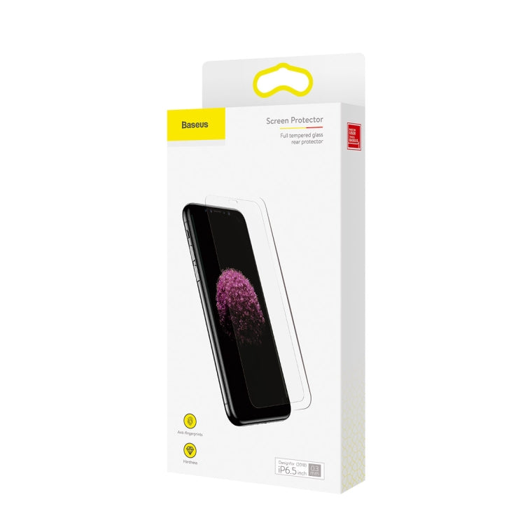 倍思 適用於iPhone 11 Pro Max / XS Max 0.3mm 全玻璃防藍光鋼化玻璃膜