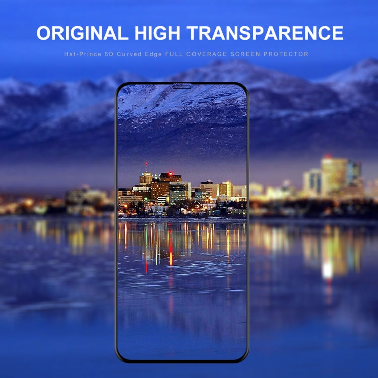 恩凱 草帽王子 適用於iPhone 11 Pro Max / XS Max 0.26mm 9H 6D曲面全屏覆蓋全鋼化玻璃膜