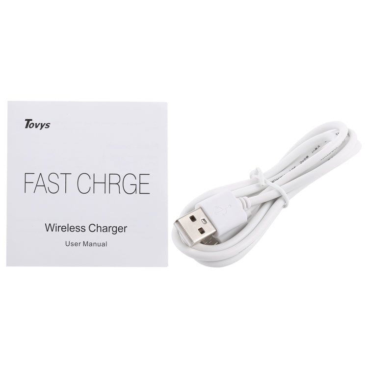 FANTASY超薄Qi標準無線充電器 5V 1A輸出 帶充電指示燈 支持Qi標準的手機充電