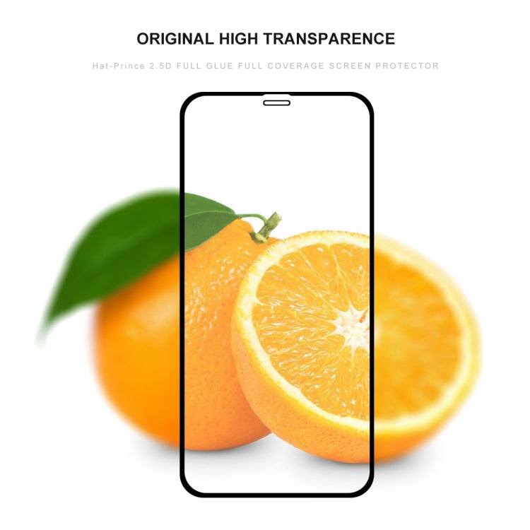 恩凱草帽王子  適用於iPhone 11 Pro Max / XS Max 全膠0.26mm 9H 2.5D全屏鋼化玻璃保護膜